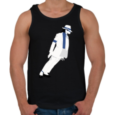 PRINTFASHION M.J. - Férfi atléta - Fekete