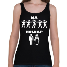 PRINTFASHION ma - holnap - Női atléta - Fekete