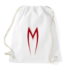PRINTFASHION Mach 5 - Sportzsák, Tornazsák - Fehér tornazsák