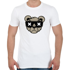 PRINTFASHION Maci - Férfi póló - Fehér