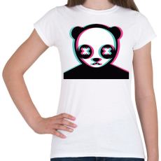 PRINTFASHION Maci freak ijesztő arc - Női póló - Fehér