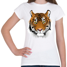 PRINTFASHION Macska - Női póló - Fehér női póló