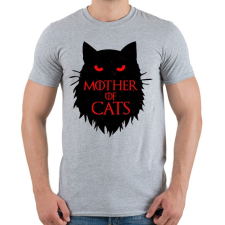 PRINTFASHION Macskák anyja - Férfi póló - Sport szürke férfi póló