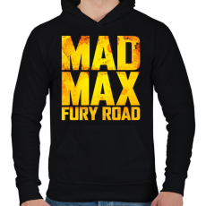 PRINTFASHION Mad Max - Férfi kapucnis pulóver - Fekete
