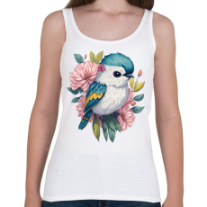 PRINTFASHION Madár bébi - Női atléta - Fehér