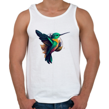 PRINTFASHION Madár  - Férfi atléta - Fehér atléta, trikó