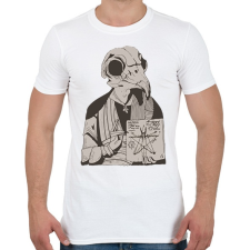PRINTFASHION Madár koponya - Férfi póló - Fehér férfi póló
