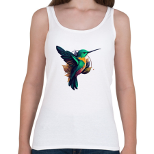 PRINTFASHION Madár  - Női atléta - Fehér női trikó