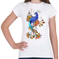 PRINTFASHION Madár - Női póló - Fehér