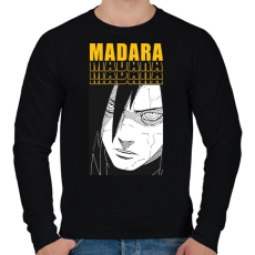 PRINTFASHION Madara - Férfi pulóver - Fekete