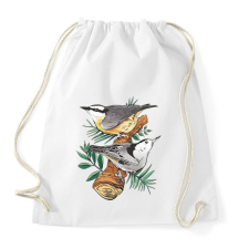 PRINTFASHION Madarak - Sportzsák, Tornazsák - Fehér tornazsák