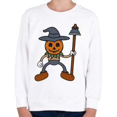 PRINTFASHION Madárijesztő - Gyerek pulóver - Fehér