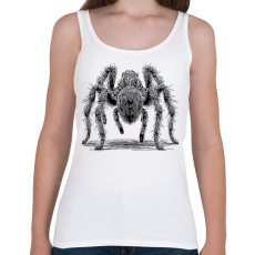 PRINTFASHION Madárpók / Tarantula / Pók rajz - Női atléta - Fehér