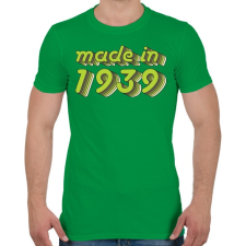 PRINTFASHION made-in-1939-green-grey - Férfi póló - Zöld férfi póló