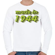PRINTFASHION made-in-1944-green-grey - Férfi pulóver - Fehér férfi pulóver, kardigán