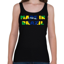 PRINTFASHION Made in Brazil - Női atléta - Fekete női trikó