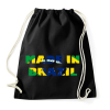 PRINTFASHION Made in Brazil - Sportzsák, Tornazsák - Fekete
