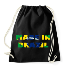 PRINTFASHION Made in Brazil - Sportzsák, Tornazsák - Fekete tornazsák