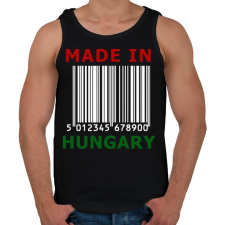 PRINTFASHION MADE IN HUNGARY - Férfi atléta - Fekete atléta, trikó
