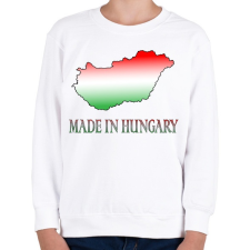 PRINTFASHION Made In Hungary - Gyerek pulóver - Fehér gyerek pulóver, kardigán