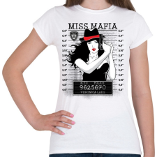 PRINTFASHION Maffialány - Női póló - Fehér női póló