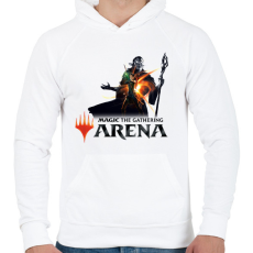 PRINTFASHION Magic The Gathering - Férfi kapucnis pulóver - Fehér