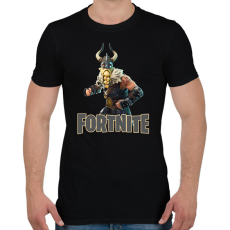 PRINTFASHION Magnus skin Fortnite - Férfi póló - Fekete