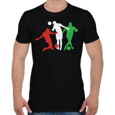 PRINTFASHION Magyar csapat - Férfi póló - Fekete