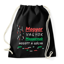 PRINTFASHION Magyar vagyok - Sportzsák, Tornazsák - Fekete tornazsák