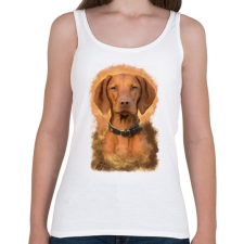 PRINTFASHION Magyar vizsla - Női atléta - Fehér női trikó