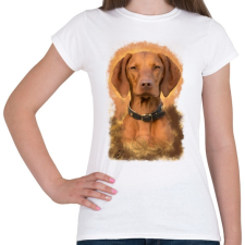 PRINTFASHION Magyar vizsla - Női póló - Fehér női póló