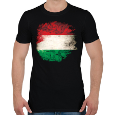 PRINTFASHION Magyarok - Férfi póló - Fekete férfi póló