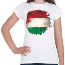 PRINTFASHION Magyarok - Női póló - Fehér női póló