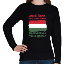 PRINTFASHION Magyaroknak párja nincsen - Női pulóver - Fekete női pulóver, kardigán