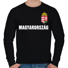 PRINTFASHION Magyarország 2021 - Férfi pulóver - Fekete