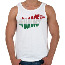 PRINTFASHION Magyarország - Férfi atléta - Fehér atléta, trikó