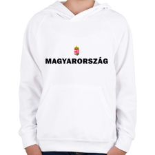 PRINTFASHION Magyarország - Gyerek kapucnis pulóver - Fehér gyerek pulóver, kardigán