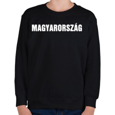 PRINTFASHION MAGYARORSZÁG - Gyerek pulóver - Fekete