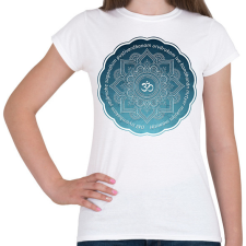 PRINTFASHION Maha Mrityunjaya Mantra - Női póló - Fehér női póló