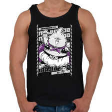 PRINTFASHION Majin Boo - Férfi atléta - Fekete női trikó