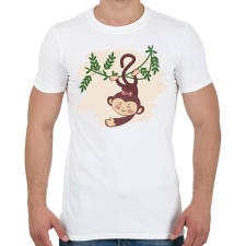 PRINTFASHION Majomlány - Férfi póló - Fehér férfi póló