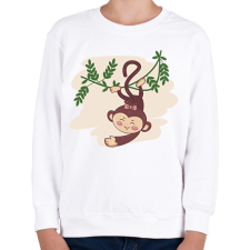 PRINTFASHION Majomlány - Gyerek pulóver - Fehér gyerek pulóver, kardigán