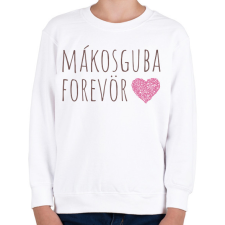 PRINTFASHION Mákosguba Forevör világos háttérre - Gyerek pulóver - Fehér gyerek pulóver, kardigán