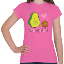 PRINTFASHION Mamacado - Női póló - Rózsaszín női póló