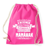 PRINTFASHION Mamának hívnak - Sportzsák, Tornazsák - Fukszia