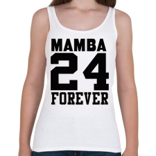 PRINTFASHION Mamba 24 Forever - Női atléta - Fehér női trikó