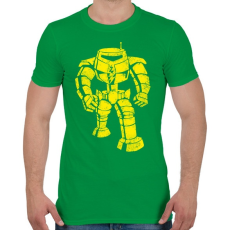 PRINTFASHION MAN BOT VINTAGE - Férfi póló - Zöld