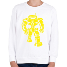 PRINTFASHION MAN BOT VINTAGE - Gyerek pulóver - Fehér
