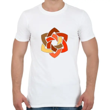 PRINTFASHION Mandala4 - Férfi póló - Fehér férfi póló