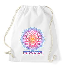 PRINTFASHION Mandala - Sportzsák, Tornazsák - Fehér tornazsák